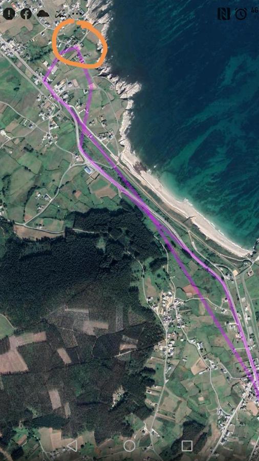 Chalet Vacacional En Segunda Linea De Playa Foz Eksteriør bilde