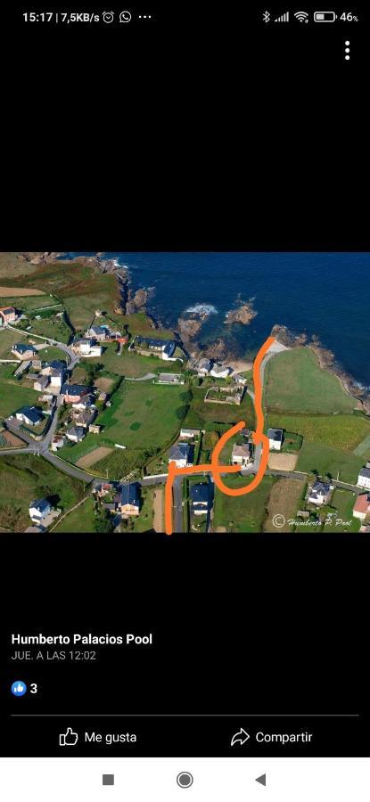 Chalet Vacacional En Segunda Linea De Playa Foz Eksteriør bilde